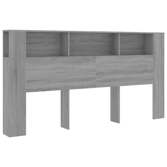 Dulap tăblie, gri sonoma, 200x18,5x104,5 cm - WALTI WALTI