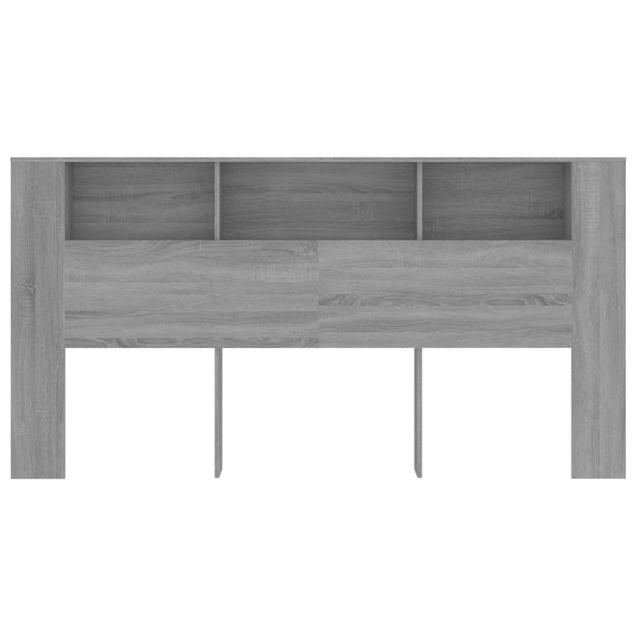 Dulap tăblie, gri sonoma, 200x18,5x104,5 cm - WALTI WALTI