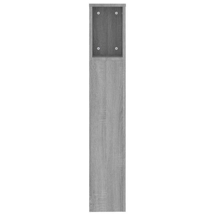 Dulap tăblie, gri sonoma, 200x18,5x104,5 cm - WALTI WALTI