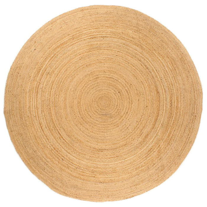 Covor din iută împletită, 240 cm, rotund - WALTI WALTI