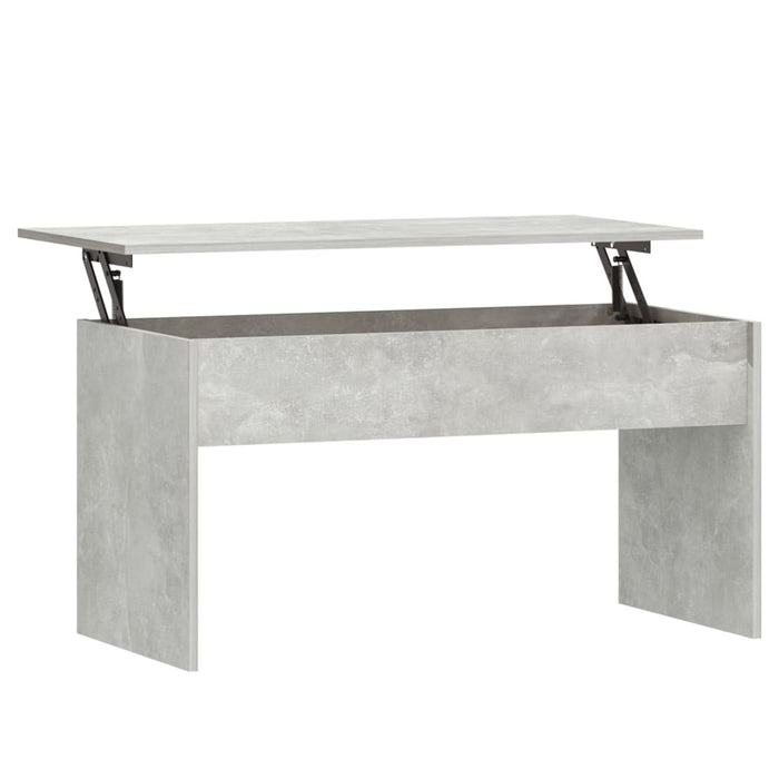 Măsuță de cafea, gri beton, 102x50,5x52,5 cm, lemn prelucrat - WALTI WALTI