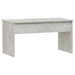 Măsuță de cafea, gri beton, 102x50,5x52,5 cm, lemn prelucrat - WALTI WALTI
