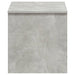 Măsuță de cafea, gri beton, 102x50,5x52,5 cm, lemn prelucrat - WALTI WALTI