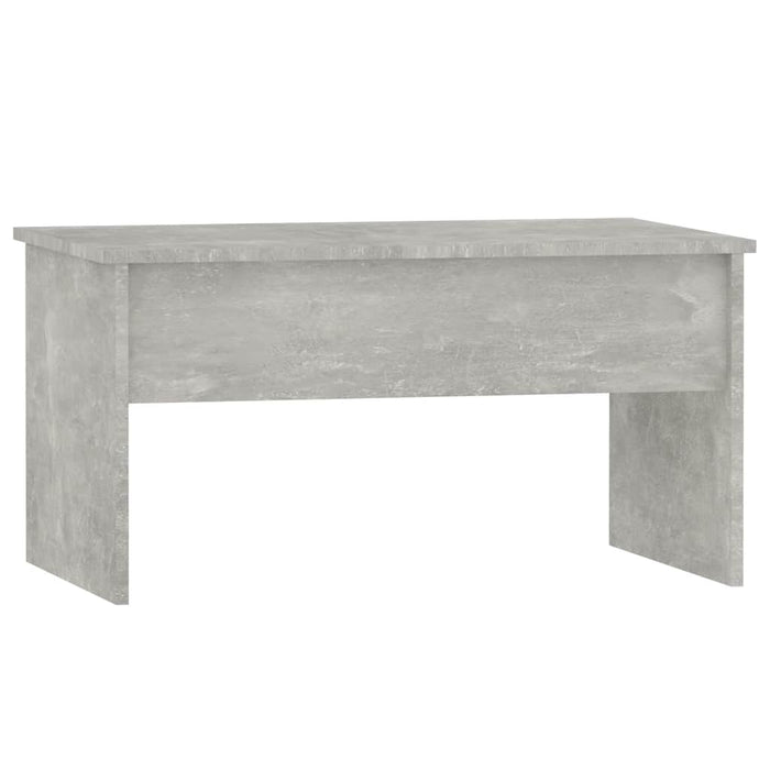 Măsuță de cafea, gri beton, 80x50,5x41,5 cm, lemn prelucrat - WALTI WALTI