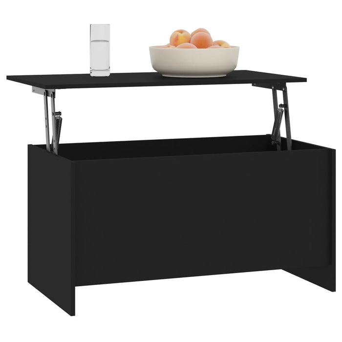 Măsuță de cafea, negru, 102x55,5x52,5 cm, lemn prelucrat - WALTI WALTI