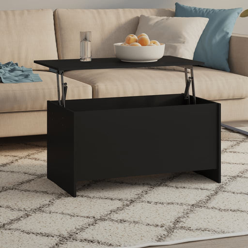 Măsuță de cafea, negru, 102x55,5x52,5 cm, lemn prelucrat - WALTI WALTI