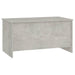 Măsuță de cafea, gri beton, 102x55,5x52,5 cm, lemn prelucrat - WALTI WALTI