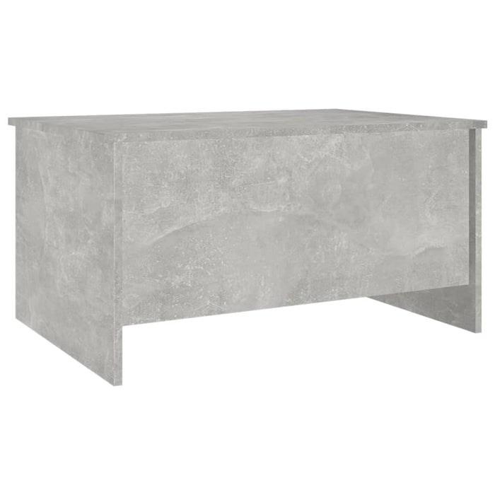 Măsuță de cafea, gri beton, 80x55,5x41,5 cm, lemn prelucrat - WALTI WALTI
