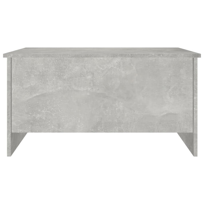 Măsuță de cafea, gri beton, 80x55,5x41,5 cm, lemn prelucrat - WALTI WALTI
