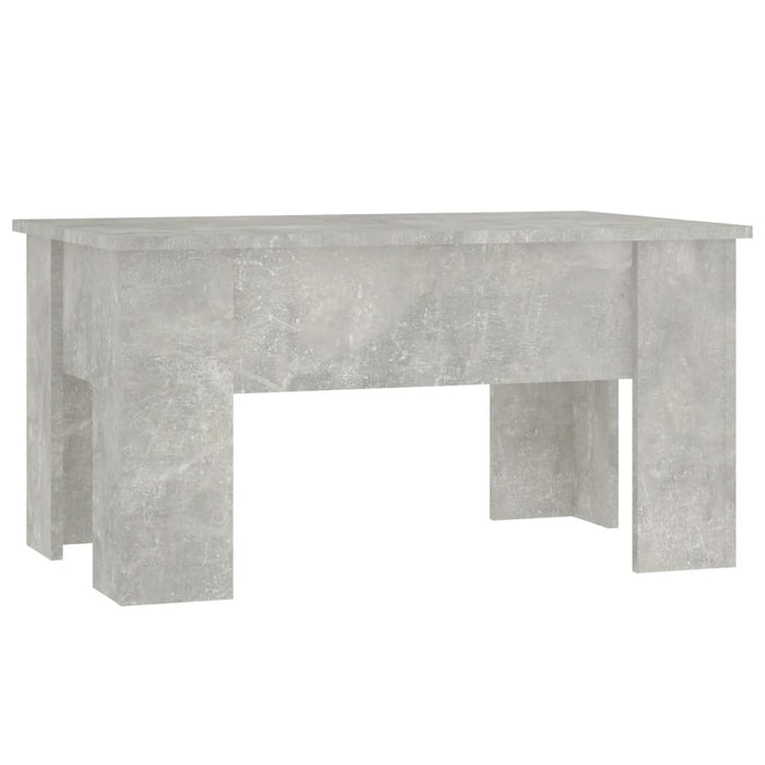 Măsuță de cafea, gri beton, 79x49x41 cm, lemn prelucrat - WALTI WALTI