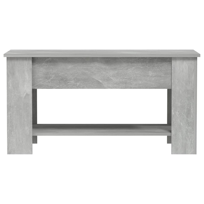 Măsuță de cafea, gri beton, 101x49x52 cm, lemn prelucrat - WALTI WALTI
