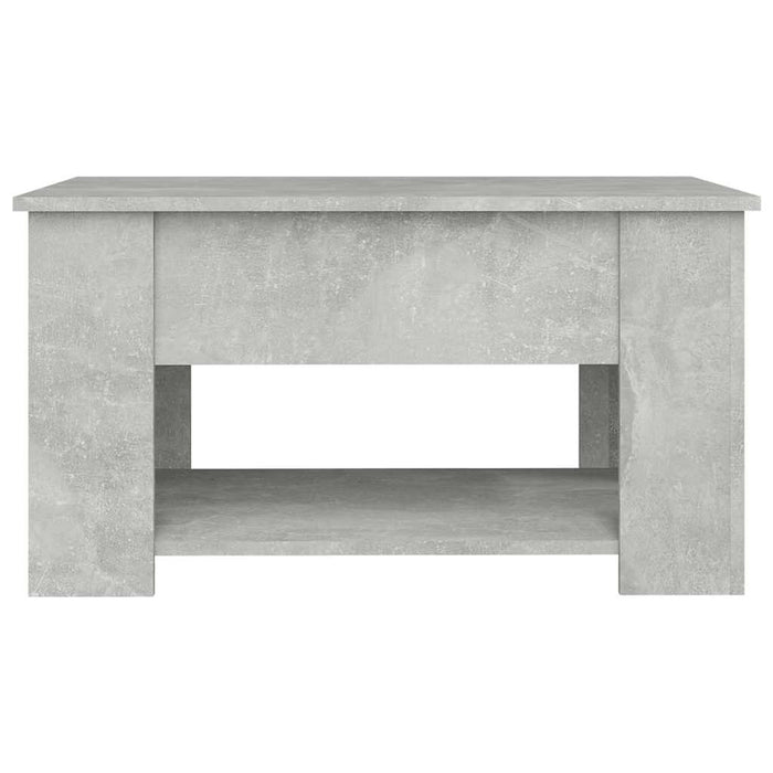 Măsuță de cafea, gri beton, 79x49x41 cm, lemn prelucrat - WALTI WALTI