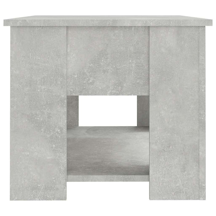 Măsuță de cafea, gri beton, 79x49x41 cm, lemn prelucrat - WALTI WALTI