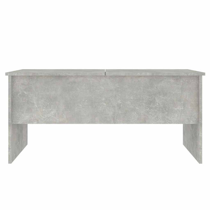 Măsuță de cafea, gri beton, 102x50,5x46,5 cm, lemn prelucrat - WALTI WALTI