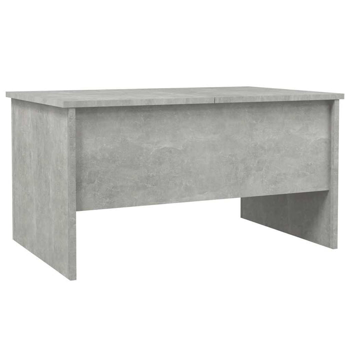 Măsuță de cafea, gri beton, 80x50x42,5 cm, lemn prelucrat - WALTI WALTI