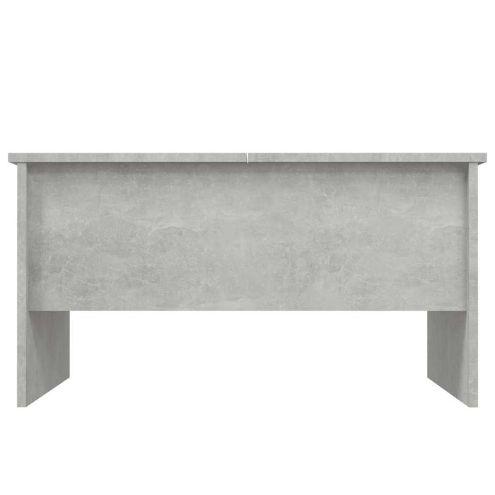 Măsuță de cafea, gri beton, 80x50x42,5 cm, lemn prelucrat - WALTI WALTI
