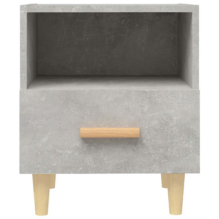 Noptiere, 2 buc., gri beton, 40x35x47 cm - WALTI WALTI