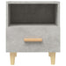 Noptiere, 2 buc., gri beton, 40x35x47 cm - WALTI WALTI
