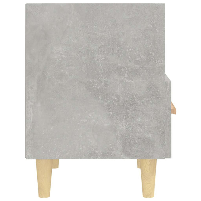 Noptiere, 2 buc., gri beton, 40x35x47 cm - WALTI WALTI