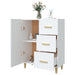 Dulap, alb, 69,5x34x90 cm, lemn compozit - WALTI WALTI