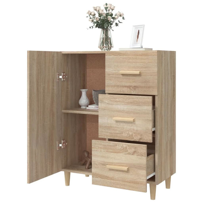 Dulap, stejar sonoma, 69,5x34x90 cm, lemn compozit - WALTI WALTI
