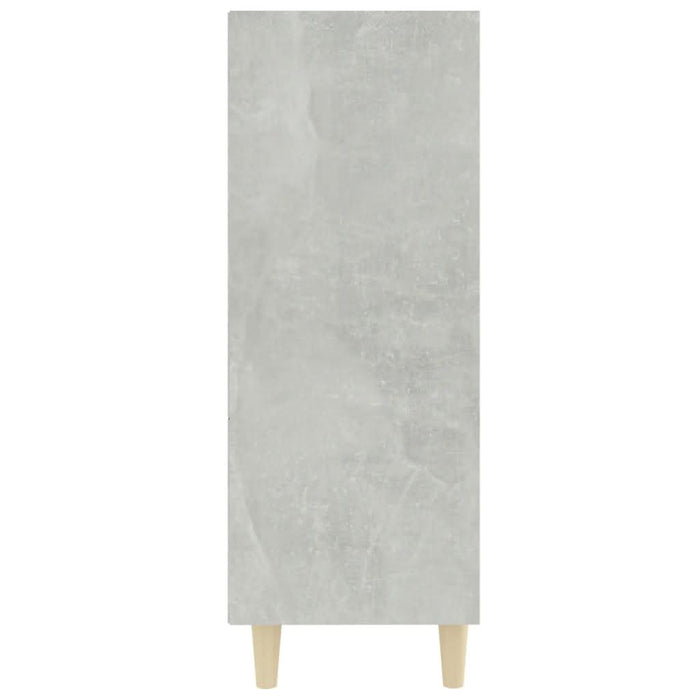 Măsuță de cafea, gri beton, 69,5x32,5x90 cm, lemn prelucrat - WALTI WALTI