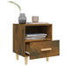 Noptieră, stejar fumuriu, 40x35x47 cm - WALTI WALTI
