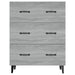 Dulap, gri sonoma, 69,5x34x90 cm, lemn compozit - WALTI WALTI