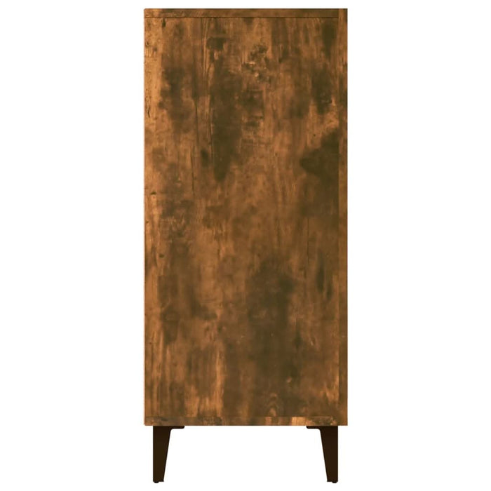 Servantă, stejar fumuriu, 90x34x80 cm, lemn compozit - WALTI WALTI