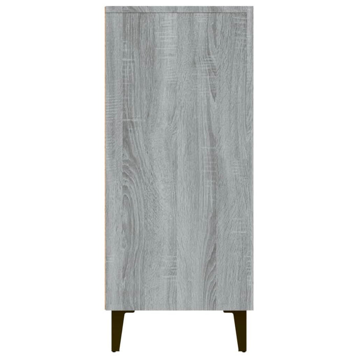 Servantă, gri sonoma, 90x34x80 cm, lemn compozit - WALTI WALTI