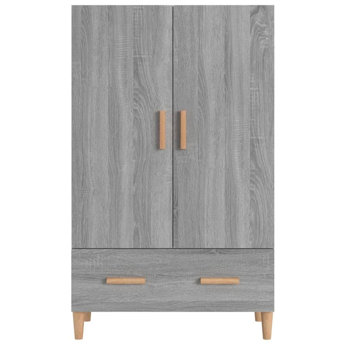 Dulap înalt, gri sonoma, 70x31x115 cm, lemn compozit - WALTI WALTI