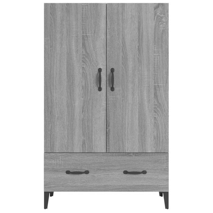 Dulap înalt, gri sonoma, 70x31x115 cm, lemn compozit - WALTI WALTI