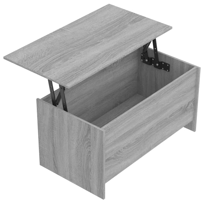 Măsuță de cafea, gri sonoma, 102x55x45 cm, lemn prelucrat - WALTI WALTI