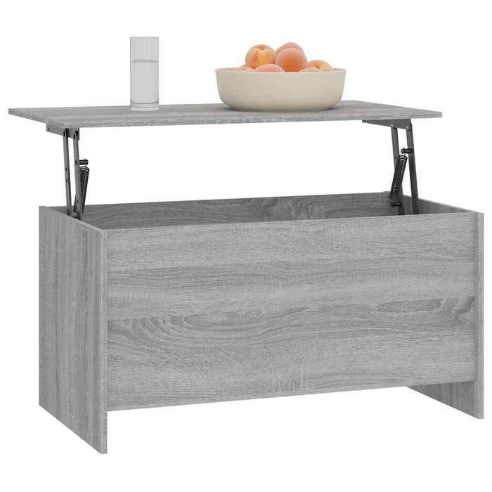 Măsuță de cafea, gri sonoma, 102x55x45 cm, lemn prelucrat - WALTI WALTI