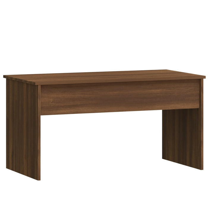 Măsuță de cafea, stejar maro, 102x50,5x52,5 cm, lemn prelucrat - WALTI WALTI