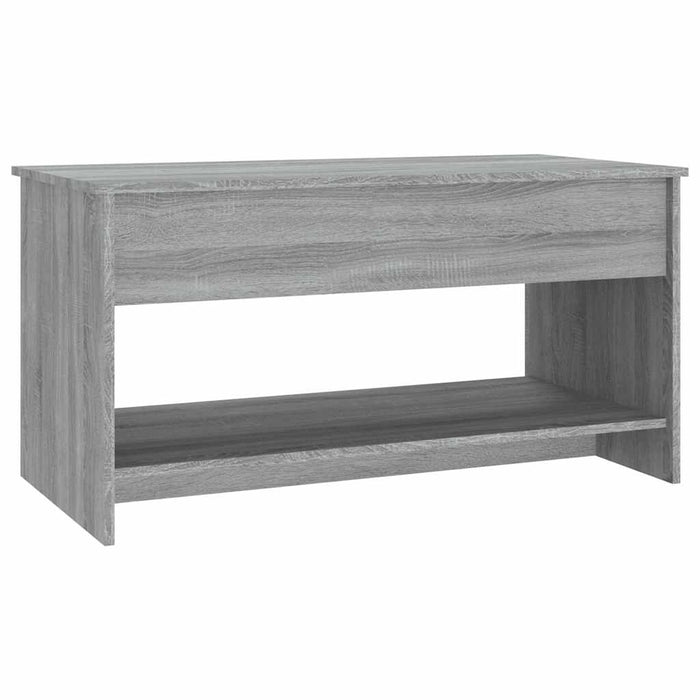 Măsuță de cafea, gri sonoma, 102x50x52,5 cm, lemn prelucrat - WALTI WALTI