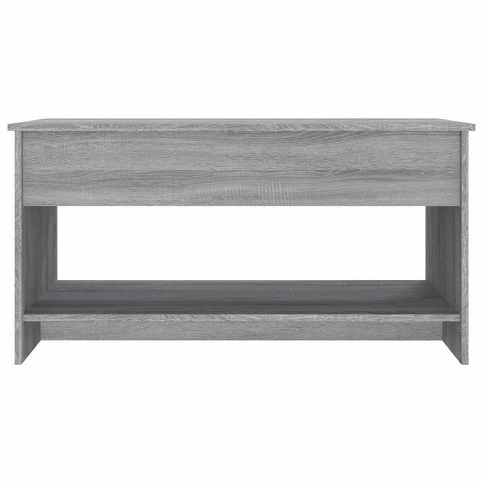 Măsuță de cafea, gri sonoma, 102x50x52,5 cm, lemn prelucrat - WALTI WALTI