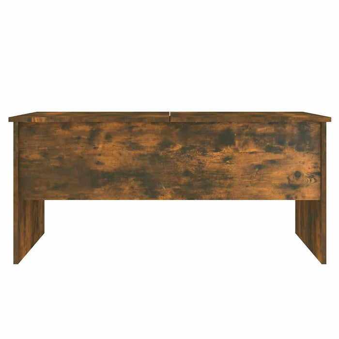 Măsuță de cafea stejar fumuriu 102x50,5x46,5 cm lemn prelucrat - WALTI WALTI