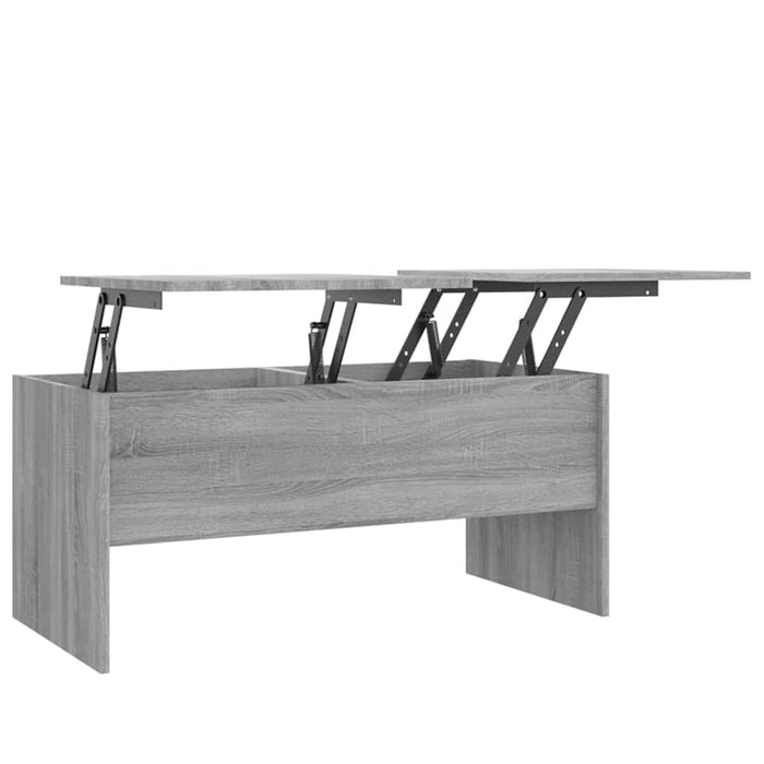 Măsuță de cafea, gri sonoma, 102x50,5x46,5 cm, lemn prelucrat - WALTI WALTI
