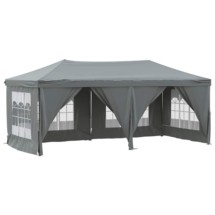 Cort pliabil pentru petrecere, pereți laterali, antracit, 3x6 m - WALTI WALTI