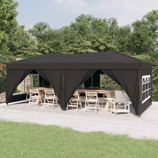 Cort pliabil pentru petrecere, pereți laterali, antracit, 3x6 m - WALTI WALTI