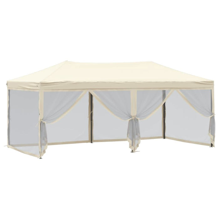 Cort pliabil pentru petrecere, pereți laterali, crem, 3x6 m - WALTI WALTI