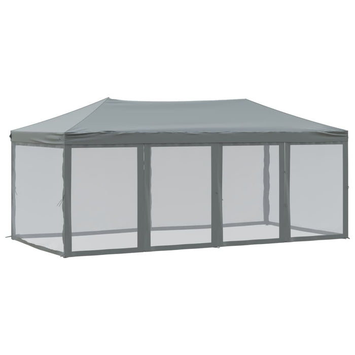 Cort pliabil pentru petrecere, pereți laterali, antracit, 3x6 m - WALTI WALTI
