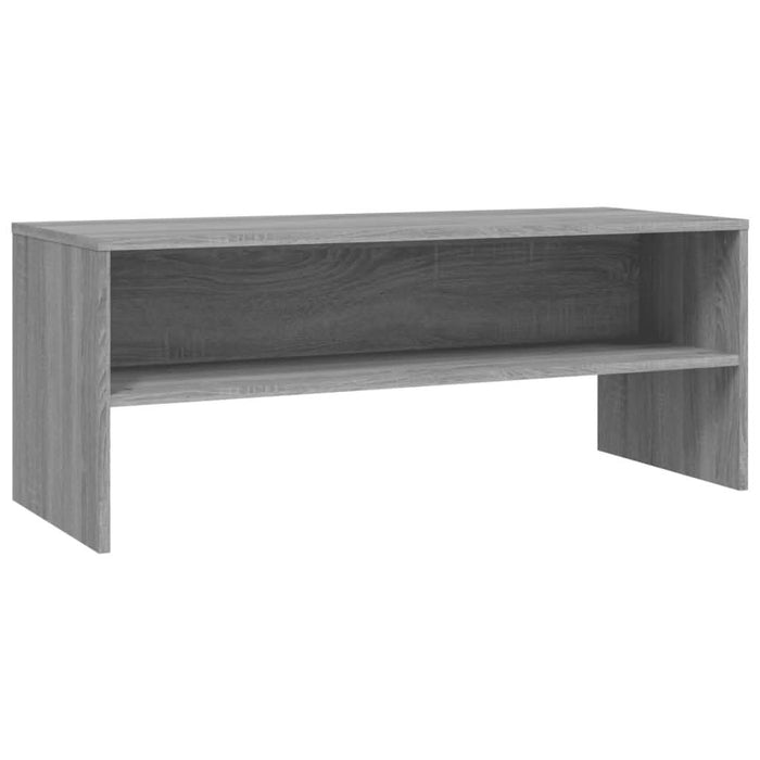 Comodă TV, gri sonoma, 100x40x40 cm, lemn compozit - WALTI WALTI