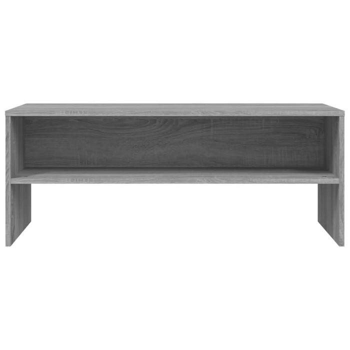 Comodă TV, gri sonoma, 100x40x40 cm, lemn compozit - WALTI WALTI