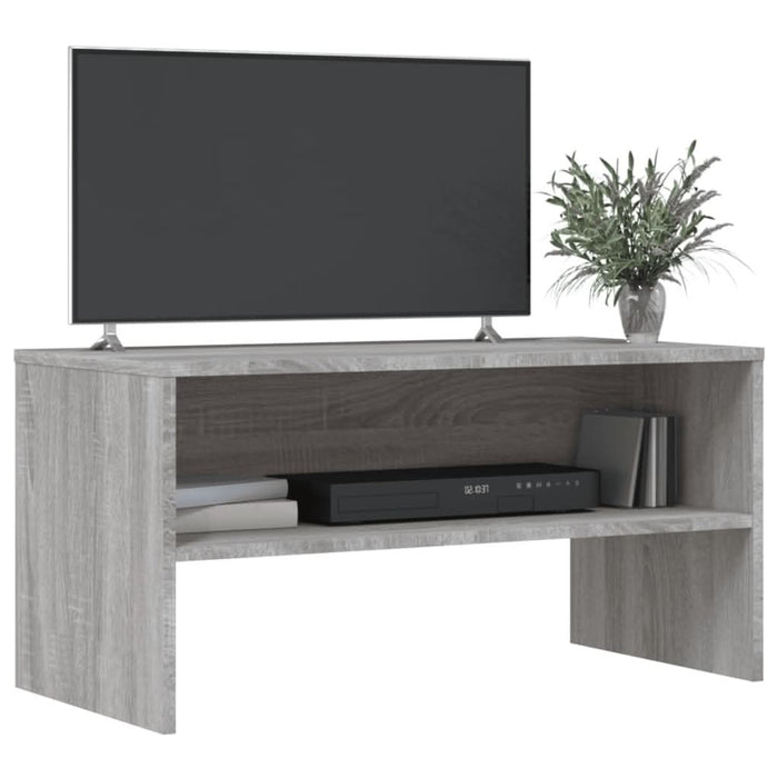 Comodă TV, gri sonoma, 80x40x40 cm, lemn prelucrat - WALTI WALTI