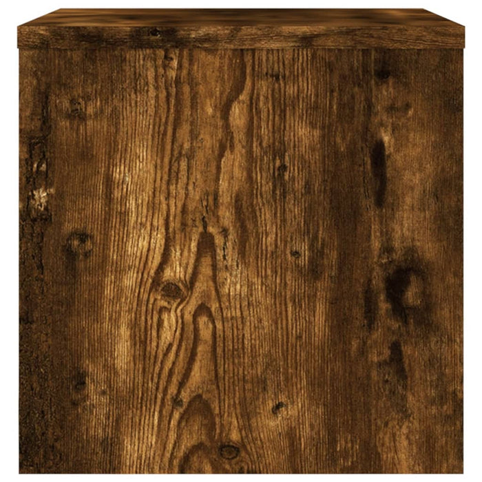 Noptiere, 2 buc., stejar fumuriu, 40x30x30 cm, lemn prelucrat - WALTI WALTI