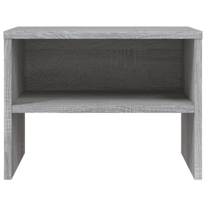 Noptiere, 2 buc., gri sonoma, 40x30x30 cm, lemn prelucrat WALTI
