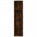 Bibliotecă/dulap TV stejar fumuriu 36x30x143 cm lemn prelucrat - WALTI WALTI