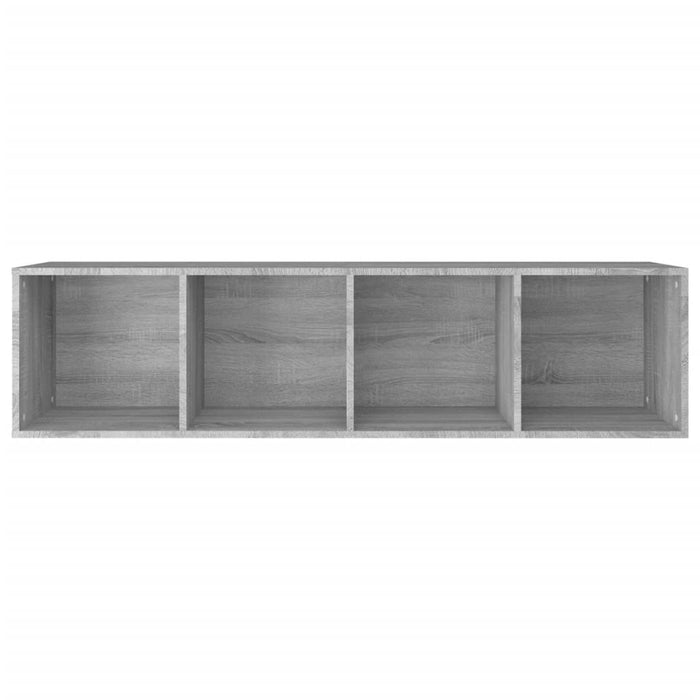 Bibliotecă/dulap TV, gri sonoma, 36x30x143 cm, lemn prelucrat - WALTI WALTI